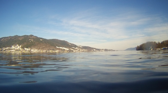 Attersee: Drei Tannen, Februar 2015