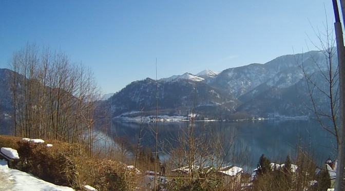 Attersee: Stroblwand, Februar 2015