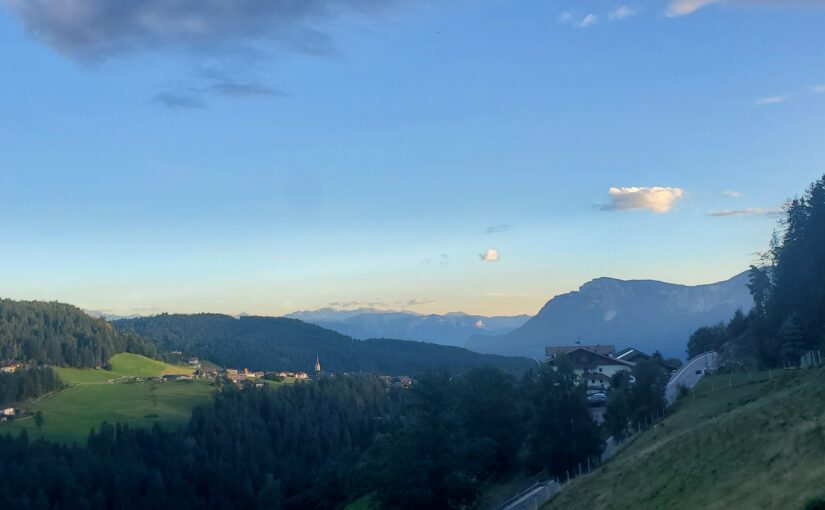 Pässe, Kurven und Meran